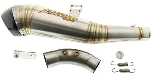 Slip- On Endschalldämpfer Radical Racing GP Carbon passend für KTM Duke 125 (ab 2021) AMZ-RR.004.55.v537