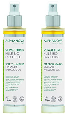 Alphanova Vergetures Huile Fabuleuse Bio - 100 ml