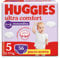 Huggies Ultra Comfort - Pañales talla 5 (12-17 kg), braguita transpirable, diseño Disney, paquete de 56 unidades
