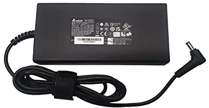 TECHNOLOGYVS Delta 180W ADP-180TB FBL Gaming Laptop Adapter for Asus Part Number: 0A001-00260800, 0A001-00261000 19.5V 9.23A Power Supply Charger with Pin 5.5mm x 2.5mm
