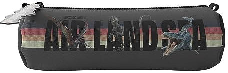 CYPBRANDS Jurassic World Roar Portatutto, Astuccio Unisex-Bambini e Ragazzi, Multicolore, Talla única