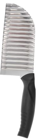 COLLBATH Stainless Steel Wellenmesser Für Kartoffeln Multifunktionale Schneidewerkzeug Für Und Obst Für Küche Und Weiß