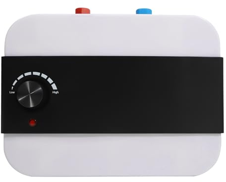 1500W Mini Chauffe Eau Electrique 6L Chauffe Eau Instantané Electrique Petit Chauffe Eau de Cuisine Chauffe Eau Sous Evier,Convient aux Cuisines Hôtels et aux Salons de Coiffure