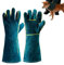 YanBous Gants Anti-Morsure pour Animaux, 40 cm Gants de Travail Anti-Morsure - Gants Robustes pour Animaux, Idéal pour la Soudure, le Toilettage et la Manipulation de Chiens,Chats, Serpents, Lézards