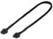 YieJoya PCIE Kabel für EVGA, 65CM Stecker auf Stecker 8 Pin auf 6+2 Pin GPU Stromkabel Hülse Kabel für EVGA G+ G2 G3 G5 G6 GA GM GT P2 P3 P5 P6 P+ T2 T3 (Schwarz 18AWG, 65cm)