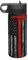 Bouilloire de sport isotherme en acier inoxydable avec couvercle à paille - Motif hache de pompier rouge - 500 ml