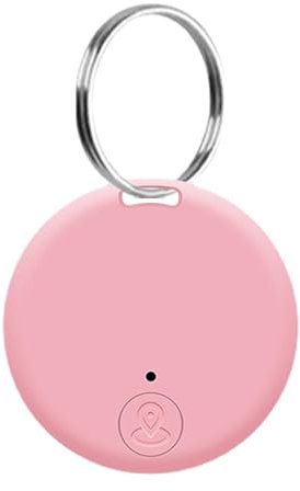 Key Finder Tracker - Mobile Phone Locator, Separation Alarm Alert | 2 Portable Round Smart Anti Theft Security devices, Convenient Advanced Gps Tracker for Wallets, Pets, Phones, Children,