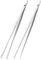 ChefBee Pinzas de cocina – 2 utensilios de cocina de acero inoxidable de 12 pulgadas, pinzas finas de metal con puntas dentadas de precisión para chef, servir alimentos, parrilla, culinario, pasta,