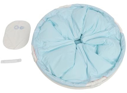 Baignoire de Trempage Pliable au Look Mignon, Conservation de la Chaleur, Baignoire Ronde Portable pour Enfants et Adultes, PVC de qualité Supérieure, EPE, Tissu floqué Haute