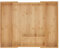 Relaxdays Cutlery Tray, 5-7 Compartments, 5 x 32.5-53.5 x 43 cm, Extendable Drawer Organiser, Bamboo, Kitchen, Natural, Silicone