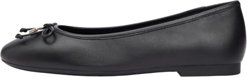 Tommy Hilfiger Women's Hilfiger Smooth Lthr Ballet Fw0fw09006 Ballerinas