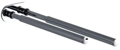 AVENARIUS Teleskop-Handtuchhalter zweiarmig, 320-540 mm ausziehbar, verchromt - Serie Universal