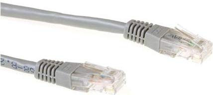 ACT UTP CAT6A 10 m Netzwerkkabel U/UTP (UTP) Grau – Netzwerkkabel (10 m, Cat6a, U/UTP (UTP), RJ-45, RJ-45, Grau)