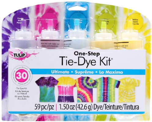 Tulip One Step Tie-Dye Kit 5 Farbe Ultimate, 59 teilig