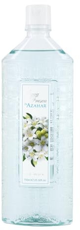 AGUA FRESCA DE RUY - Azahar 750 ml, Perfume Unisex, Colonia Hombre y Mujer, Eau de Toilette Masculina y Femenina, Aroma Cítrico y Floral, Fragancia Suave de Larga Duración