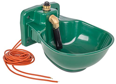VOSS.farming beheizte Tränke Thermo P25-230V, Rohrbegleitheizung, 72W, mit Thermostat, Spezialkunststoff, Frostschutz