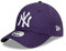 New Era New York Yankees MLB Cap 9forty Basecap Verstellbar Damen Baseball Colour Essential Lila - One-Size