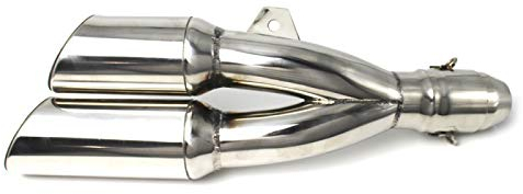 Pot Echappement Twin pour pour Kawasaki ZX-6R / 636 Silencieux INOX