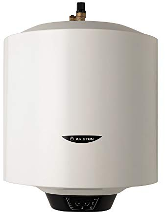 Ariston PRO1 ECO 50 L Electric Storage Water Heater with A 50 L, Inclusive Of Unvented Kit, B Class Erp Rating, Waterplus Technology, Manufactured To Be Installed In UK - 3820019. , White