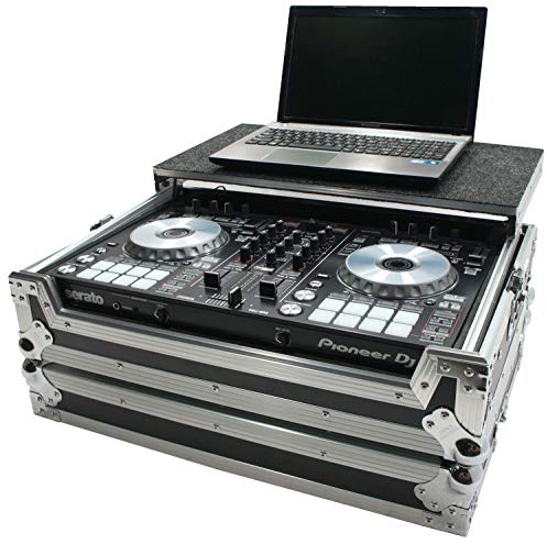 Harmony HCDDJSRLT Flight Glide Laptop Stand Tray DJ Custom Case Compatible with Pioneer DDJ-SR2 Controller (V2)