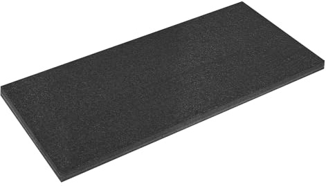 Sealey 1200 x 550 x 50mm Easy Peel Shadow Foam® Black/Black - SF50BK