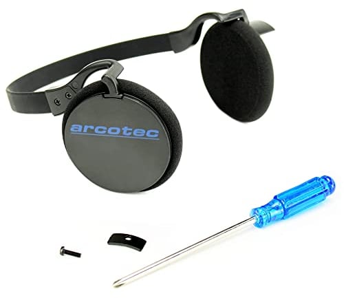 @tec Flexible Nackenbügel-Halterung für Buddy Chat Modul (Bluetooth® Headset) - Nackenhalter mit Zubehör