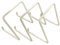 JAM2DAY Display Stands (3 Pack) For Plates, Bowls, Pictures, LPs, Photos - Steel / Nylon Coated (Small)