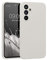 kwmobile Case Compatible with Samsung Galaxy A54 5G Case - Slim TPU Silicone Phone Cover - Soft Touch Finish - White Matte