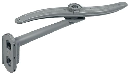 LUTH Premium Profi Parts Bras de lavage compatible avec Bosch 00357045 supérieur gris avec tube pour lave-vaisselle