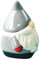 Luxshiny 1stück Weihnachtsmann Keramik Gewürzglas Mit Deckel Praktisches Salz Und Gewürzaufbewahrungsgefäß Für Weihnachtsküche Dekoratives Element