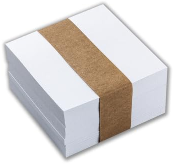DELMON VARONE - Ersatz Papier 500 Blatt für Zettelbox - Format 97 x 97 mm