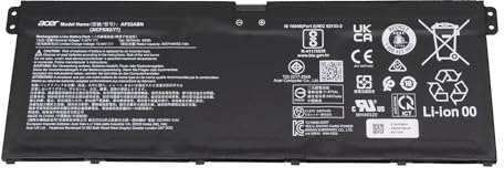 Acer KT.0030B.003 originale Batteria 65Wh 11,61V per Swift Go (SFG14-71), (SFG16-71), Chromebook 516 GE (CBG516-1H), TravelMate P2 (TMP216-51-TCO)