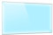 DarHaus Cache-plaque en verre 80 x 52 cm pour cuisinières électriques ou à induction, plaque de protection anti-éclaboussures, planche à découper décorative, Transparente