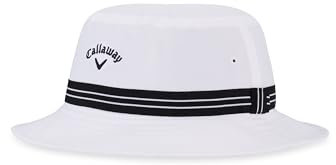 Callaway Golf Bucket Hut 2025, Weiß/Schwarz, S/M