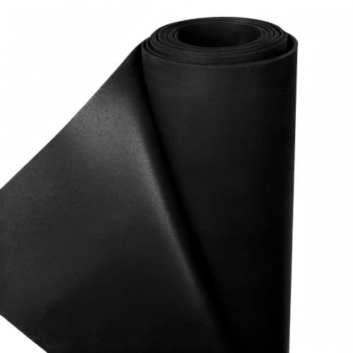 TeichVision - Premium EPDM Teichfolie Stärke 1,1 mm - 3,05 m x 8 m/naturgerechte EPDM Folie schwarz - besonders langlebig/auch geeignet als Hochbeet Folie wasserdicht