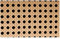 Ratan Rollo Mimbre,Rollo Ratan Tejido de mimbre con rejilla de vinilo de color primario café amarillo, rollo de ratán, material for decoración de muebles, gabinetes y sillas(Primary color,50x50cm)