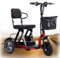 Rollstuhl Faltbar Leicht,Elektro Dreirad,Rollator 3 Räder,Elektro-Dreirad,Zusammenklappbarer Mobilitätsroller,Für Senioren, Erwachsene, Behinderte Ältere Menschen A