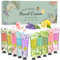 Handcreme Set, Mini Handcreme Geschenkset, 10 x 30ml Handcreme Damen Duft Hände Fuß Feuchtigkeitscreme für Trockene und Rissige Hände, Kleine Geschenk für Frauen, Weihnachten & Geburtstags Geschenk