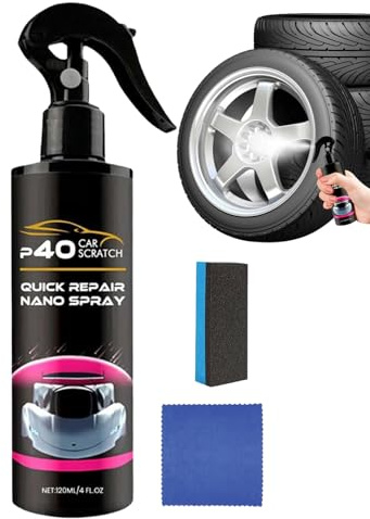 Pruojhw Autowachs Spray - 120ml Schnell Hochglanz Mehrzweck Flüssigkeit - Keramik-Autowachs | Für Windschutzscheibe Scheinwerfer Reifen Zierleiste Motorrad LKW Möbel Detailarbeit