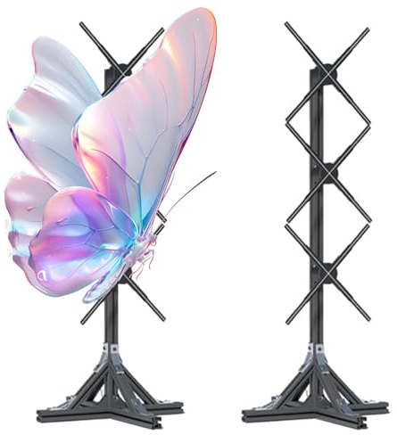 3D Hologram Projector - Large Screen Mobile Display for Halloween, Shop, Bar, Casino, Party Advertising