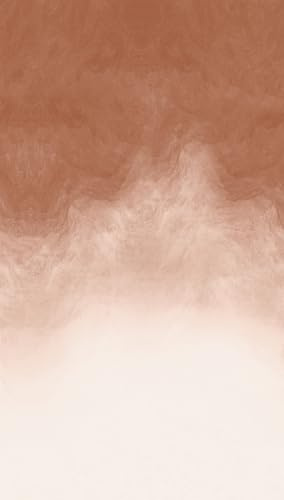 livingwalls Aquarell-Fototapete – Braun, Creme – Wandbild XXL 1,59 x 2,80 m | Weicher Aquarell-Farbverlauf als Akzentwand – matte Vliestapete, ansatzfrei & spurlos abziehbar – für Wohnzimmer & Diele