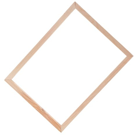 HOMOBABE Juego de Marcos de Madera Maciza para Lienzo DIY 40x50 Cm (40x2 50x2) Bastidor para Pintura al Óleo, Combinación Fácil Montaje para Manualidades y Arte en Casa
