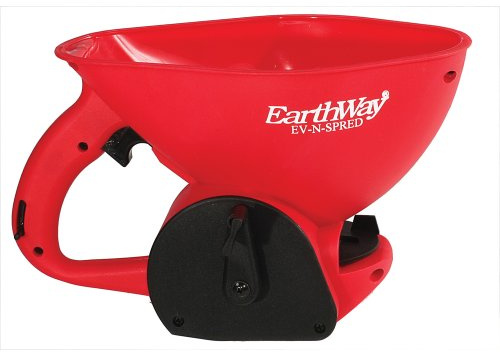 Earthway 3400 Ergonomic Hand-Held Broadcast Spreader, Garden Seeder, Salt Spreader - 197882
