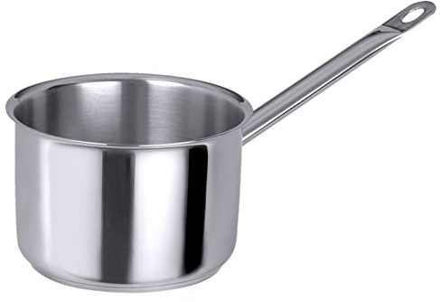 Contacto Edelstahl Stielkasserolle, hoch 12 cm