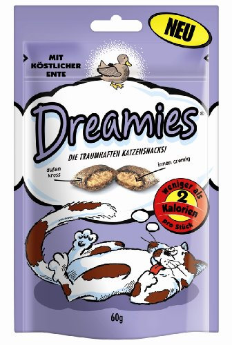 Dreamies mit Ente 60 g, 3-er Pack (3 x 60 g)