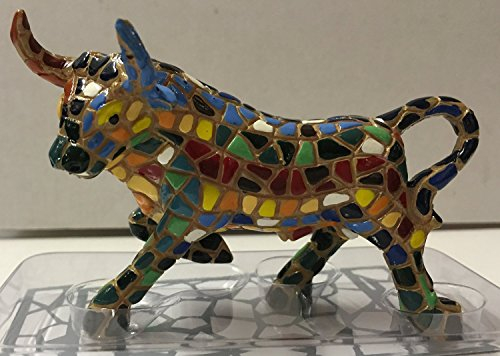 Figura Mosaico Toro 9 cm