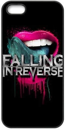 FEEL.Q- Unique Custom TPU Rubber iPhone 5/5S Case Cover - Falling In Reverse