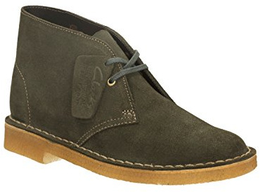 Clarks Originals Desert, Stivali Donna, Verde (Loden Green), 37 EU