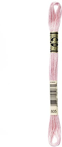 DMC 6-Strand Embroidery Cotton Floss, Very Light Cranberry