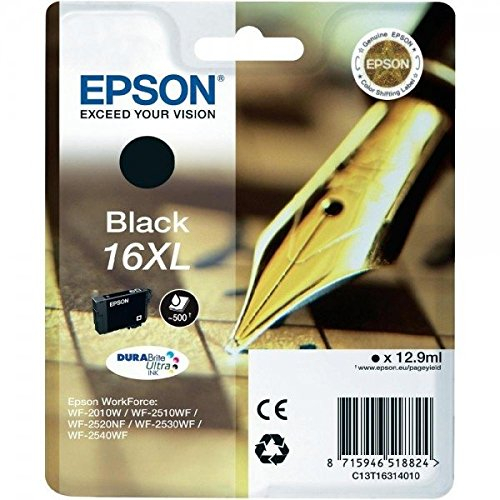 Original Tinte für EPSON WorkForce 2010 2510, schwarz, XL